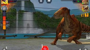 Сражаюсь на четыре схватки, « Я играю в Jurassic world the Game «