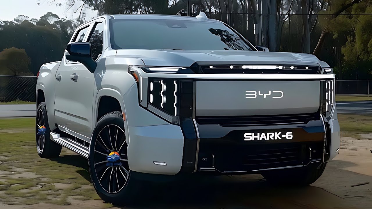 Новый BYD Shark 6 2026 — гибридный пикап, который меняет правила игры 🚀⚡