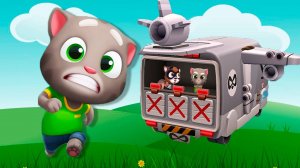 Talking tom gold  run Говорящий Том бег за золотом Кто найдет больше золота