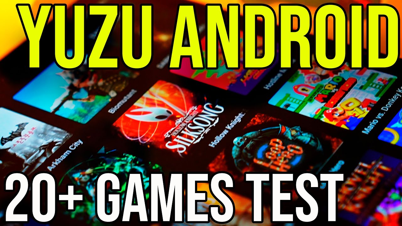 YUZU на Android! Тест 25+ ИГР на OnePlus Pad 2 🔥(Zelda, Hades 2, Nier, Hogwarts!) #yuzu #game #тест