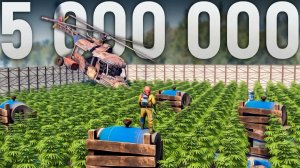 5 000 000 скрапа в день приносит моя безумно громадная ферма в Rust⧸Раст