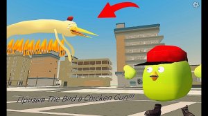 Призыв The Bird в Chicken Gun!!! Бёрд и Другая Крипотень Снятая в Чикен Ган!!!