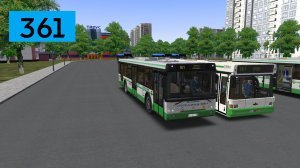 OMSI 2: Автобус №361 Метро Юго-Западная - Метро Беляево