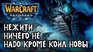 Нежити ничего не надо кроме коил новы в Warcraft 3 Reforged