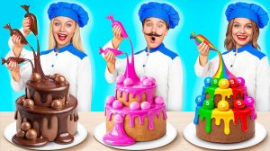 Челлендж# Кто Быстрее Украсит Торт #Смешные Ситуации с Едой от Multi DO Challenge