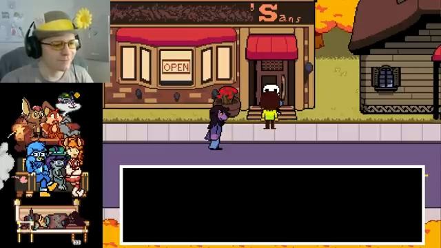 [Rus] Летсплей Deltarune Chapter 4. #2 - Родной город 3