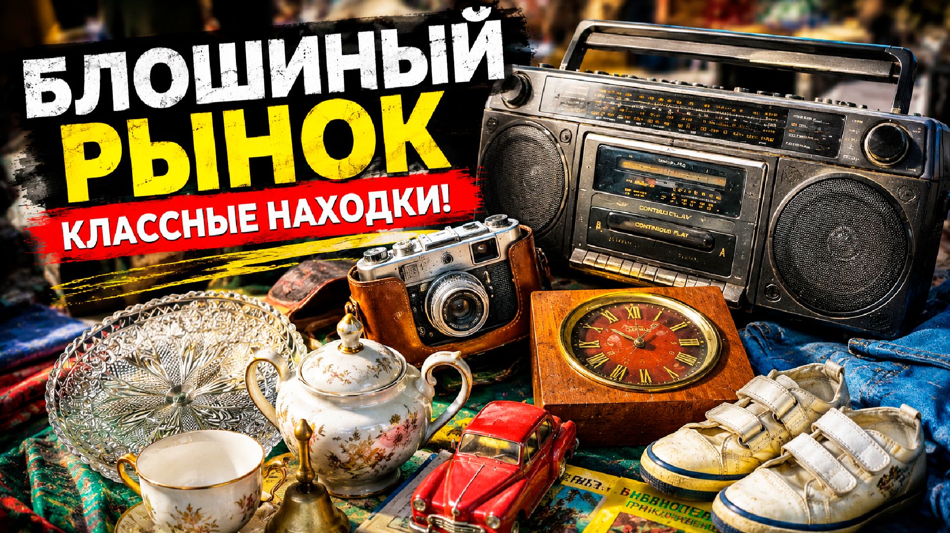 Мало Денег но Можно Купить! Барахолка Выручает. Блошиный рынок