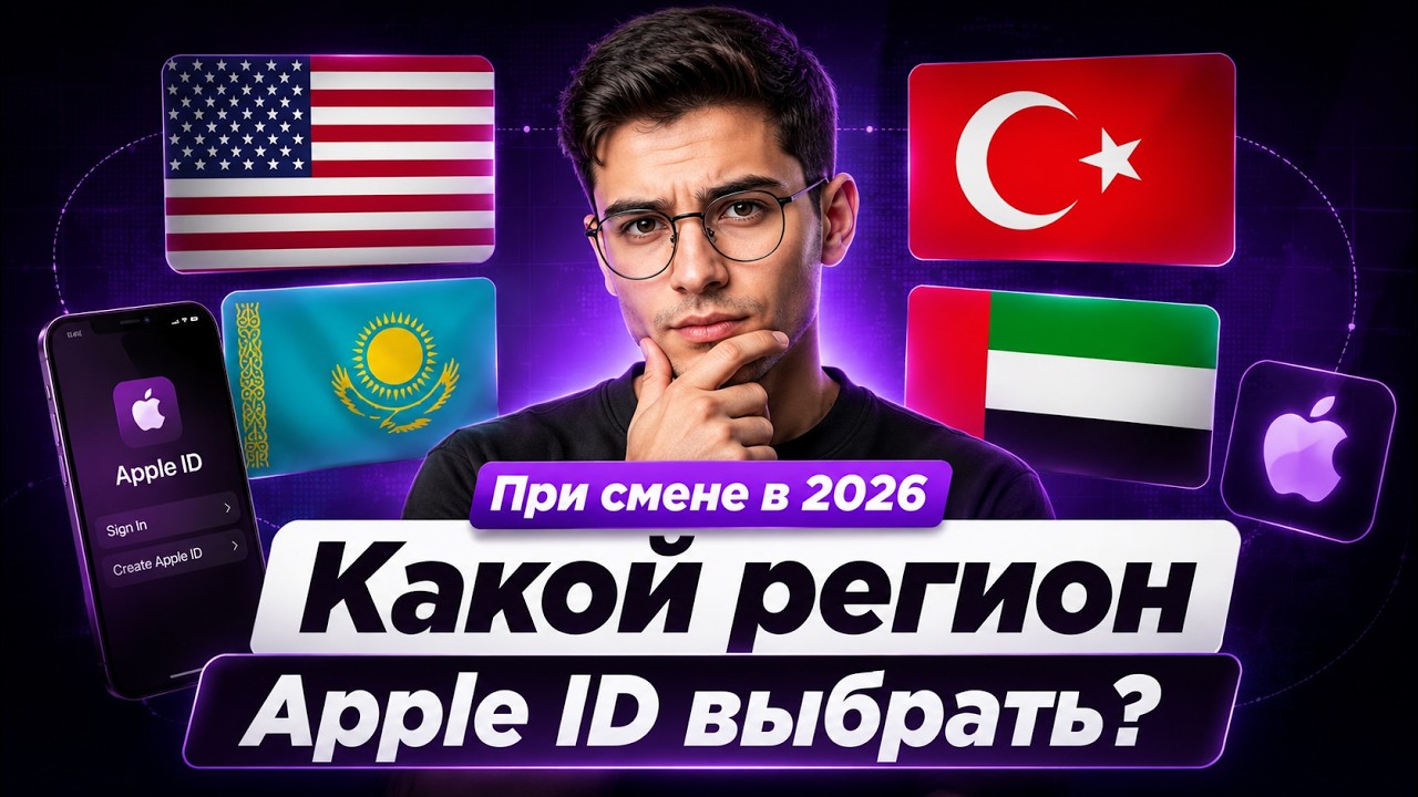 Какой регион Apple ID выбрать при смене в 2026 году