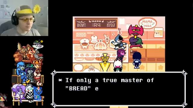 [Rus] Летсплей Deltarune Chapter 4. #3 - Комната Майка