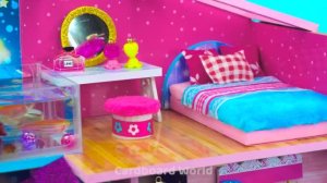 Картонный домик своими руками 💕мини-синяя вилла и мега-аквариум Видео детям