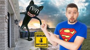 МУЛЬТЯШНЫЙ КОТ в Реальной жизни! Cartoon Cat Существует!!!
