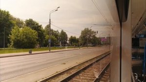 Поездка на Беспилотном трамвае «Львёнок-Москва» – маршрут 10 // 07.06.2026