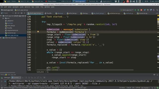 Создание Slack-бота на Python смотреть онлайн