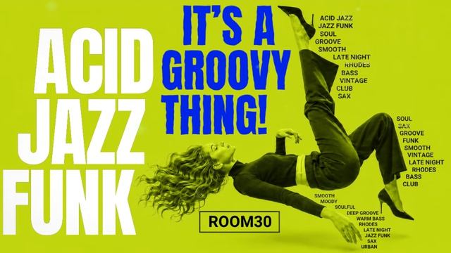 Acid Jazz Funk 🎷 It's a Groovy Thing! Smooth Vintage Grooves for Work & Late Night [Vol.30]