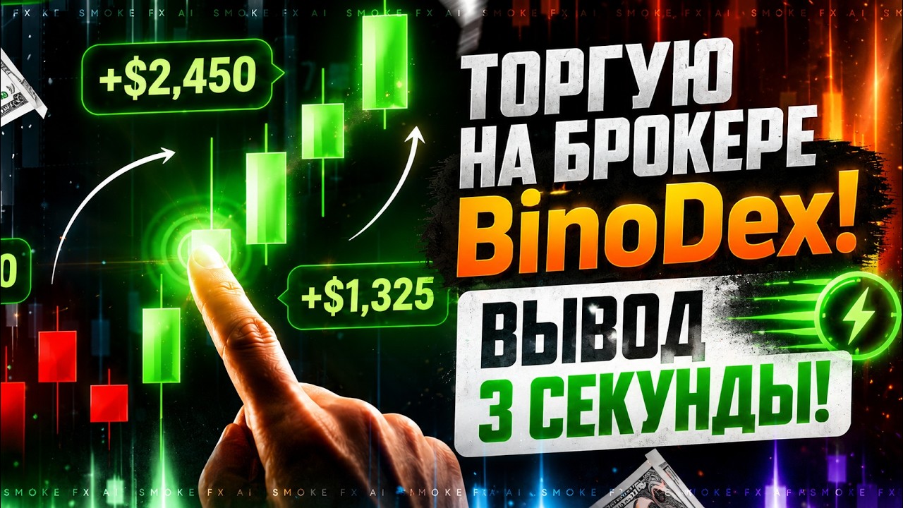 Трейдинг на брокере BinoDex! Трейдинг с НУЛЯ! Обучение трейдингу
