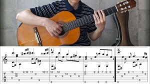 EL BIMBO на Гитаре. Уроки гитары. Ноты и табы для Гитары Jinsung Lee