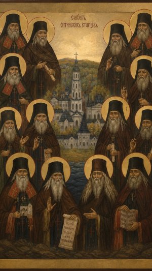 Посвящение Оптинским Старцам.(Слова Евгений Панченко)