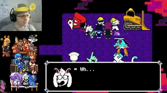 [Rus] Летсплей Deltarune Chapter 4. #4 - Расширенный замок