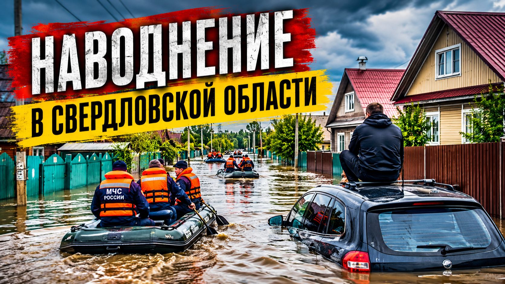 УРАЛ УХОДИТ ПОД ВОДУ! Самый страшный паводок за 6 лет: города без воды, мосты разрушены смотреть онлайн