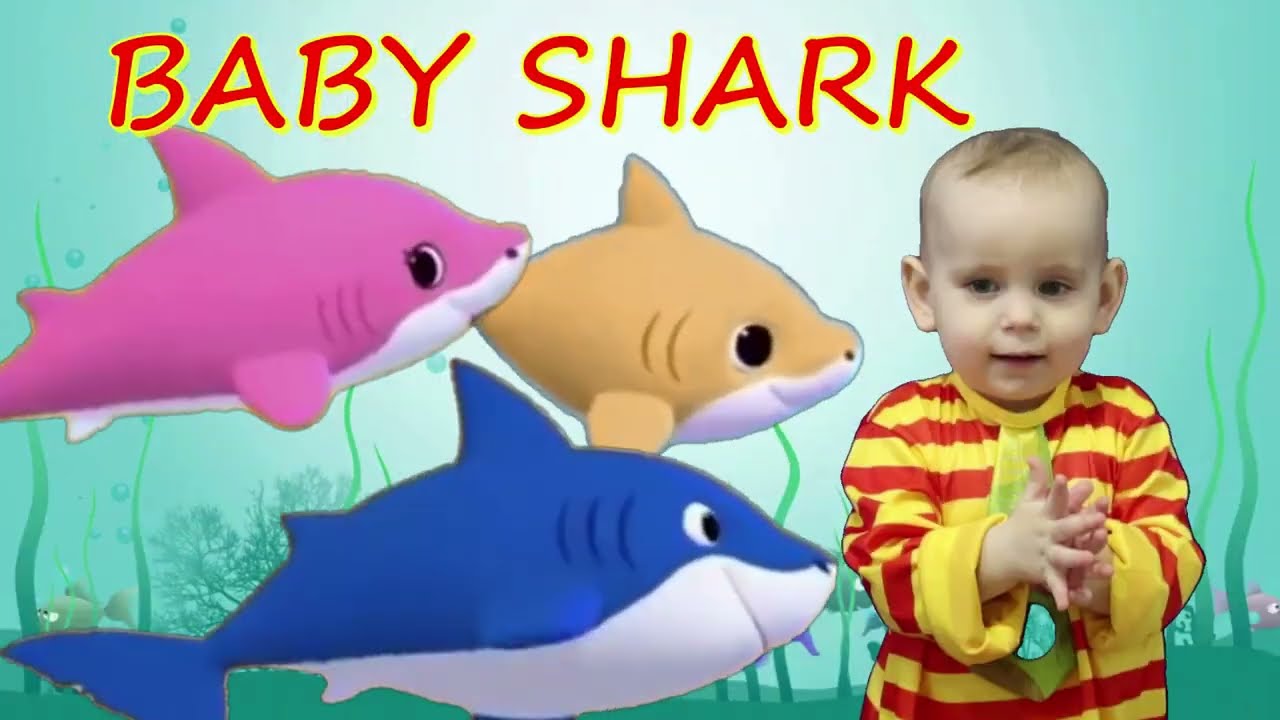 NikitenokTV Baby Shark 🌟Nursery Rhymes Kids Songs 🎵акуленок - мультики для детей 🎵baby Shark Song