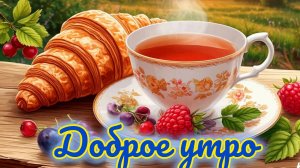 Доброго солнечного июльского утра. Шикарная музыкальная открытка.