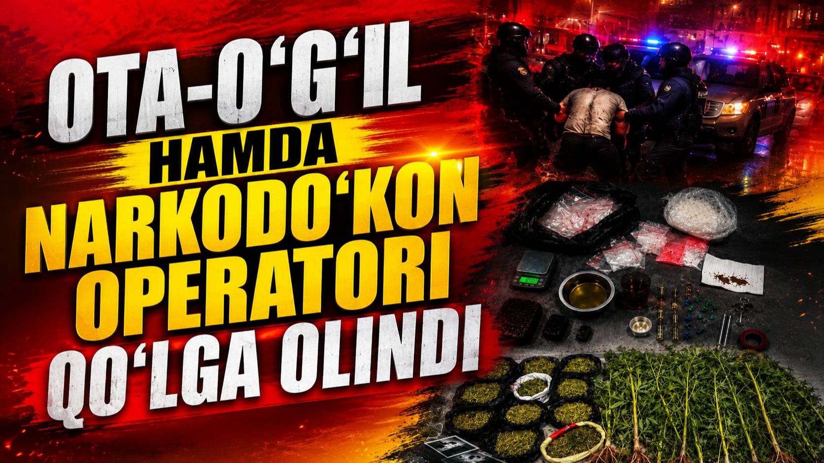 Toshkentda narkojinoyatchilar ushlandi. ota-o‘g‘il hamda narkodo‘kon operatori qo‘lga olindi смотреть онлайн