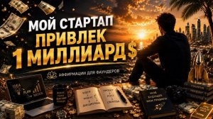 Аффирмации для стартапа на $1 миллиард | Привлекайте инвестиции, успех и богатство