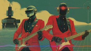 Daft Punk Cosmic Radio Waves🪩🤖 ｜ Chill Disco, Funk, Chillout Playlist