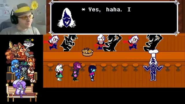 [Rus] Летсплей Deltarune Chapter 3. #7 - Несчастные голубки