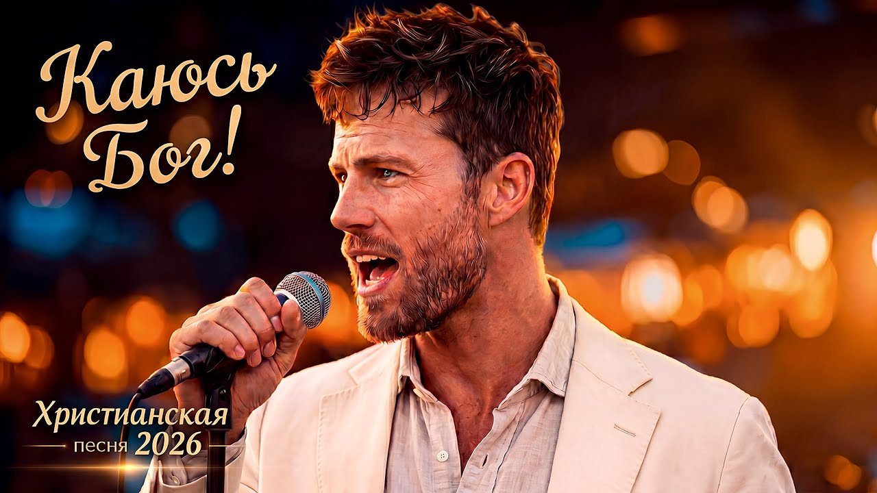 Каюсь Бог мой  ! 🎵 Новая Христианская Песня 2026  #christiansong #gospelmusic #faith