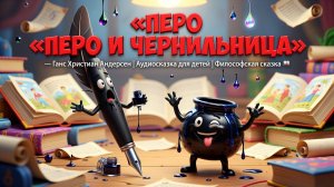 🖋️ «ПЕРО И ЧЕРНИЛЬНИЦА» — Ганс Христиан Андерсен | Аудиосказка для детей | Философская сказка 📖