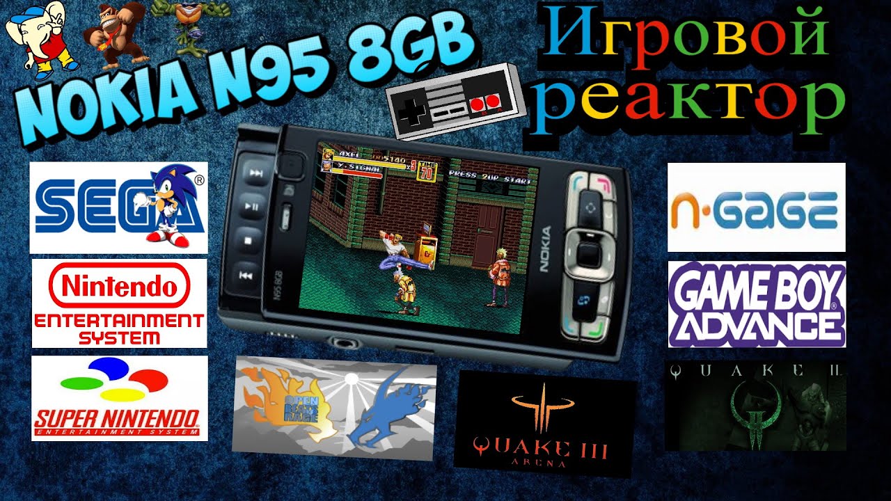 Nokia N95 8gb как игровая консоль. смотреть онлайн