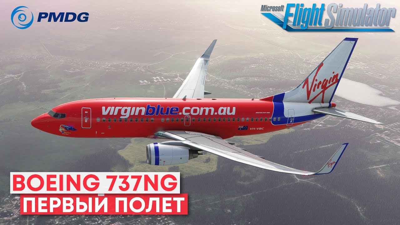 Запуск, Взлет, Посадка на Boeing 737NG в Microsoft Flight Simulator смотреть онлайн