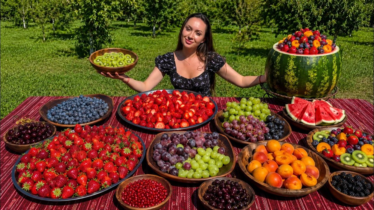 Самый Фруктовый Арбуз Этого Лета! Запеченная Семга С Уникальным Десертом.