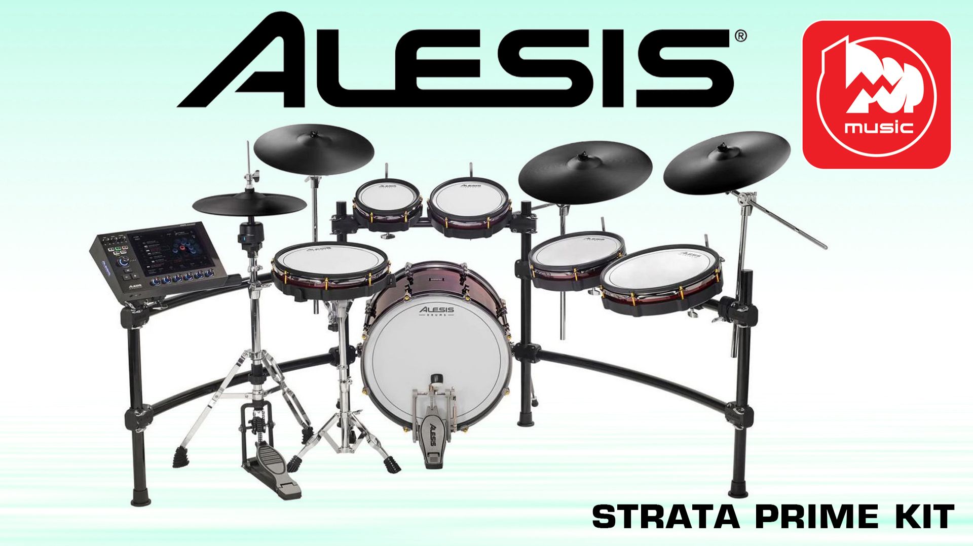 ALESIS STRATA PRIME KIT: тестируем флагманскую ударную установку! смотреть онлайн