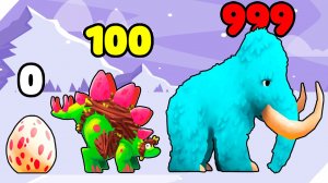 🌞ЭВОЛЮЦИЯ ДИНОЗАВРОВ. ХИТРЫЕ ТРОГЛОДИТЫ АТАКУЮТ ЯЙЦО! Dino Bash