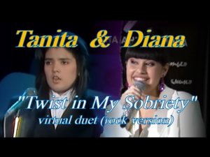 Diana Ankudinova & Tanita Tikaram «Twist in My Sobriety» (virtual duet-rock version) ,Диана & Танита