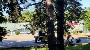 Гуляем по парку Победы.