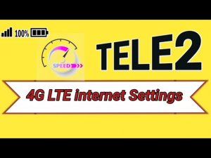Теле2 4G LTE интернет Настройки Tele2 GPRS Settings