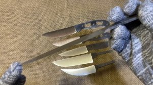 Клинки из D2 и складень 95х18