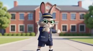 ТАНЦЫ для детей | танцы для малышей. Зайка ученик 🐰