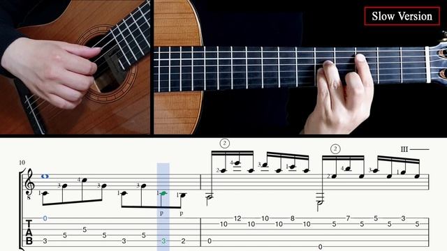 BALLADE POUR ADELINE на Гитаре. Уроки гитары. Ноты и табы для Гитары Sky Guitar смотреть онлайн
