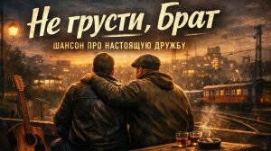 ДУШЕВНЫЙ ШАНСОН ДЛЯ БРАТЬЯ🫂 | НЕ ГРУСТИ, БРАТ — Шансон про настоящую дружбу #русскийшансон #music
