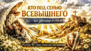 📖Кто под сенью Всевышнего живёт 📜| Псалом 90 | 🎼Христианская песня о защите и покое😇