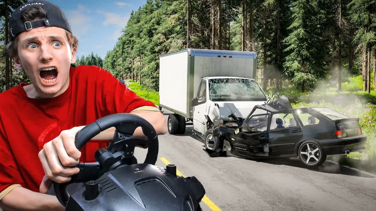 КУПИЛ ТУРБО ЧЕТЫРКУ И РАЗБИЛСЯ В БИМКЕ (BEAM NG DRIVE) смотреть онлайн