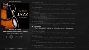 70s Soul Jazz Guitar – 2 Hours of Warm Soulful Groove for Work & Evening
