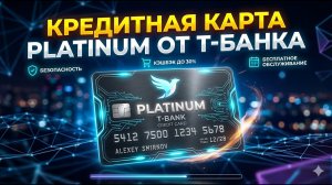 Т Банк — Кредитная карта Платинум! Обзор, лимиты, условия!