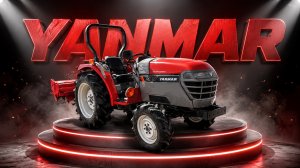 Японский мини-трактор  Yanmar RS27 с ПСМ