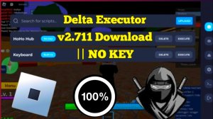 Как скачать Delta Executor v2.711 для мобильного телефона | Roblox Delta Executor БЕЗ КЛЮЧА