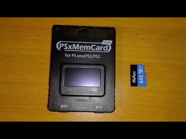 PSXMemcard Gen2. Запуск игр PS2 C MicroSD.